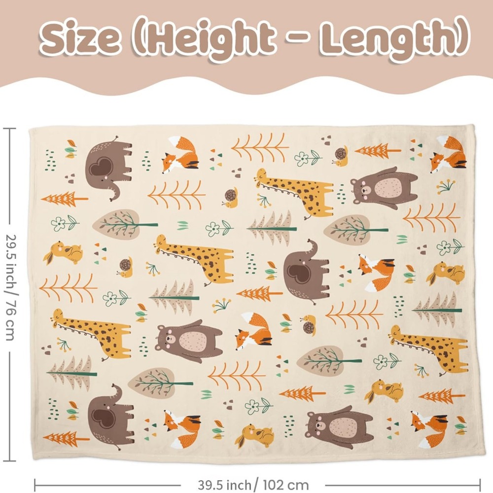 Baby Nursery Quilts - Мягкое дышащее детское одеяло 75x100 см,