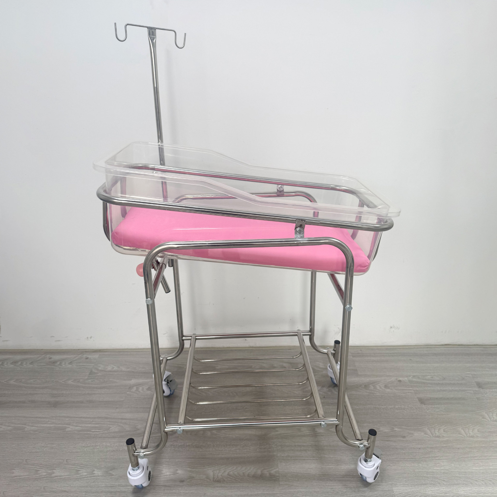Baby Nursery Trolley - Коляска-люлька для новорожденных из нержавеющей стали