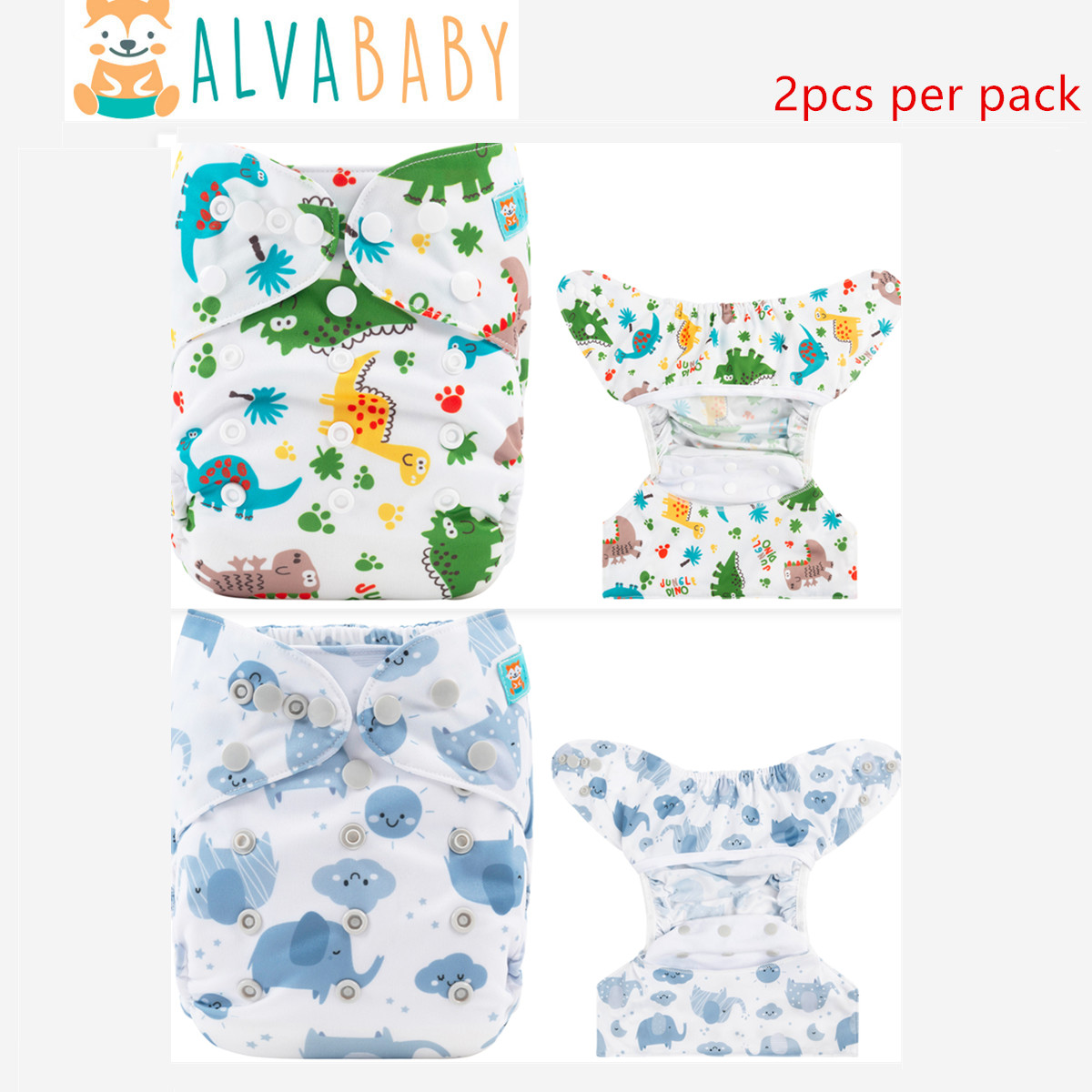 Diaper Pail Odor - 2 шт., экологически чистый детский тканевый
