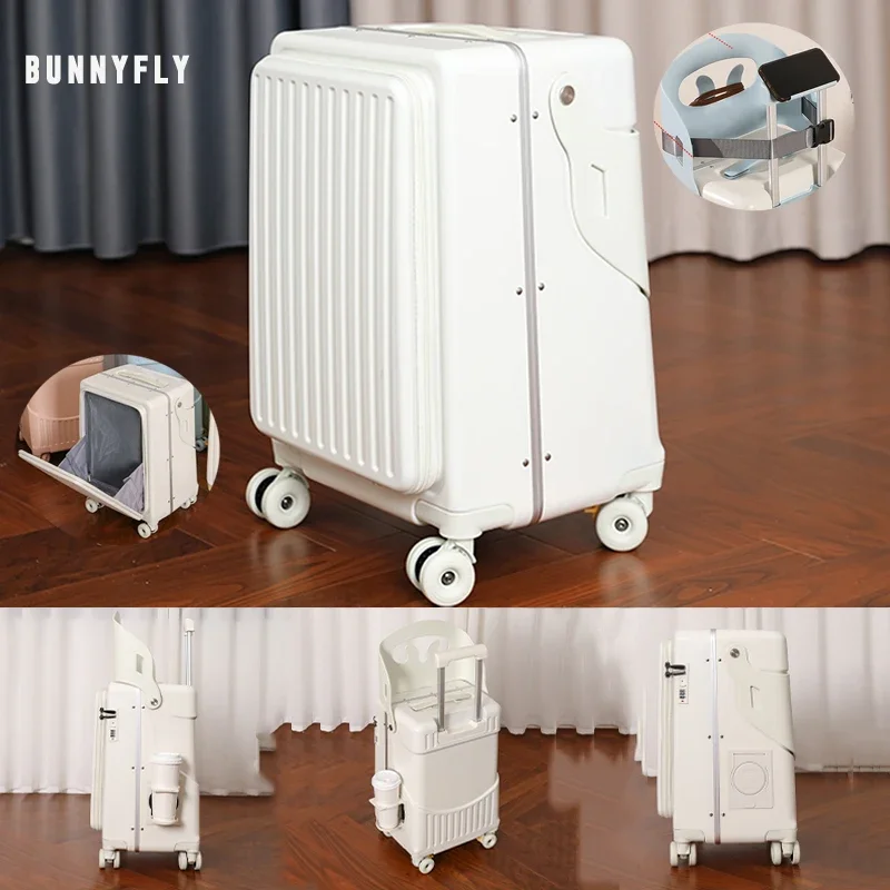 Baby Nursery Trolley - Чемодан BunnyFly для мамы с сиденьем