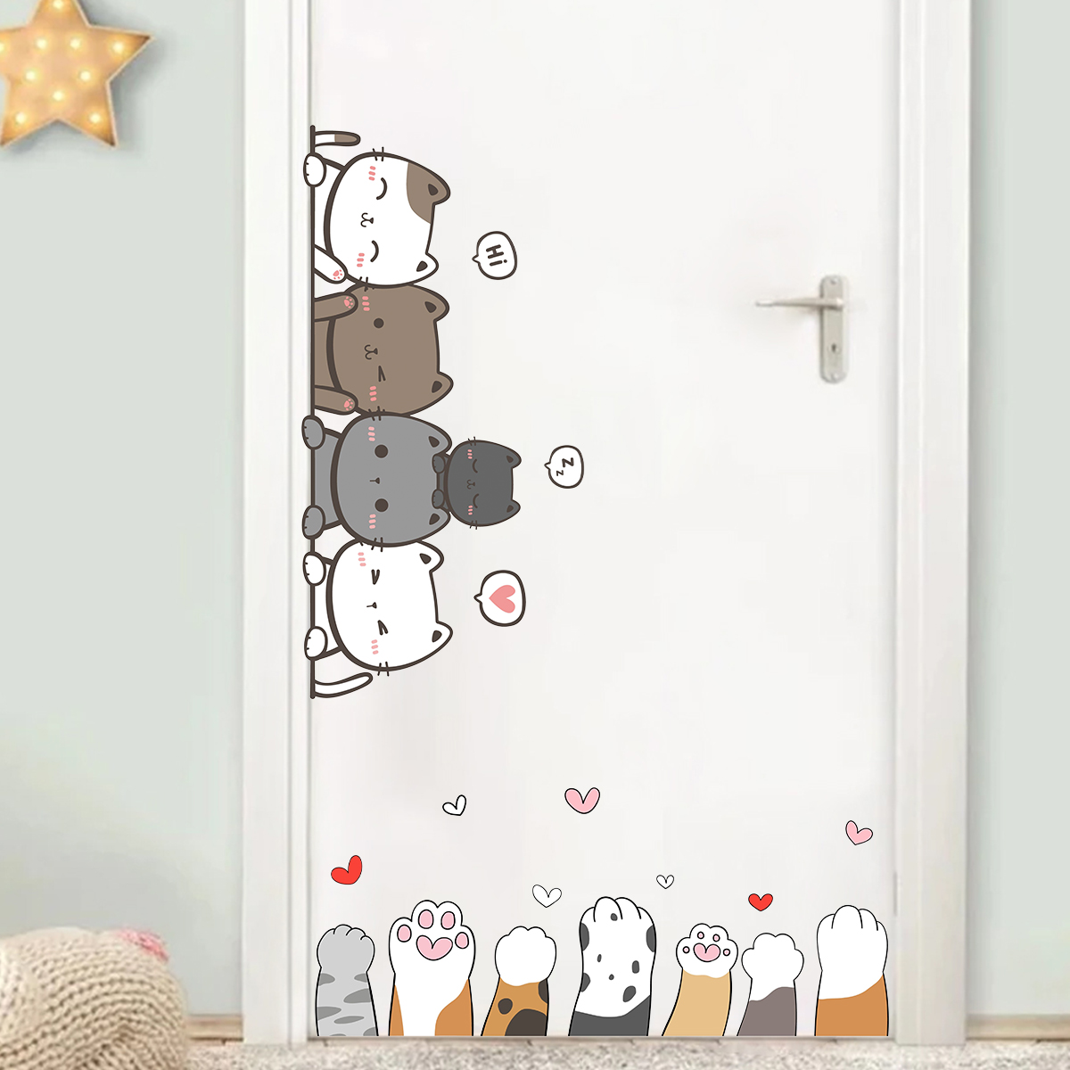 Baby Nursery Set Furniture - 1 шт., мультяшный милый кошачий коготь