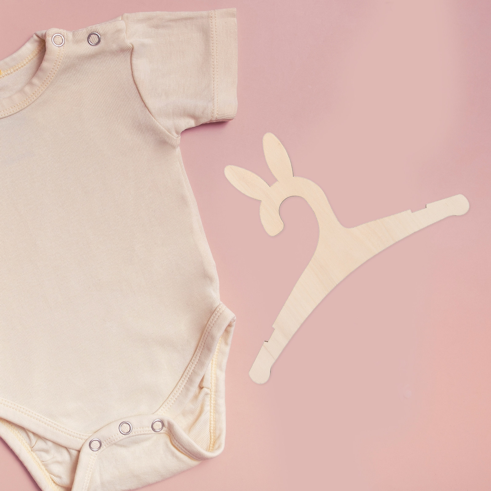 Baby Nursery Decor - 5 шт. деревянных вешалок для детской