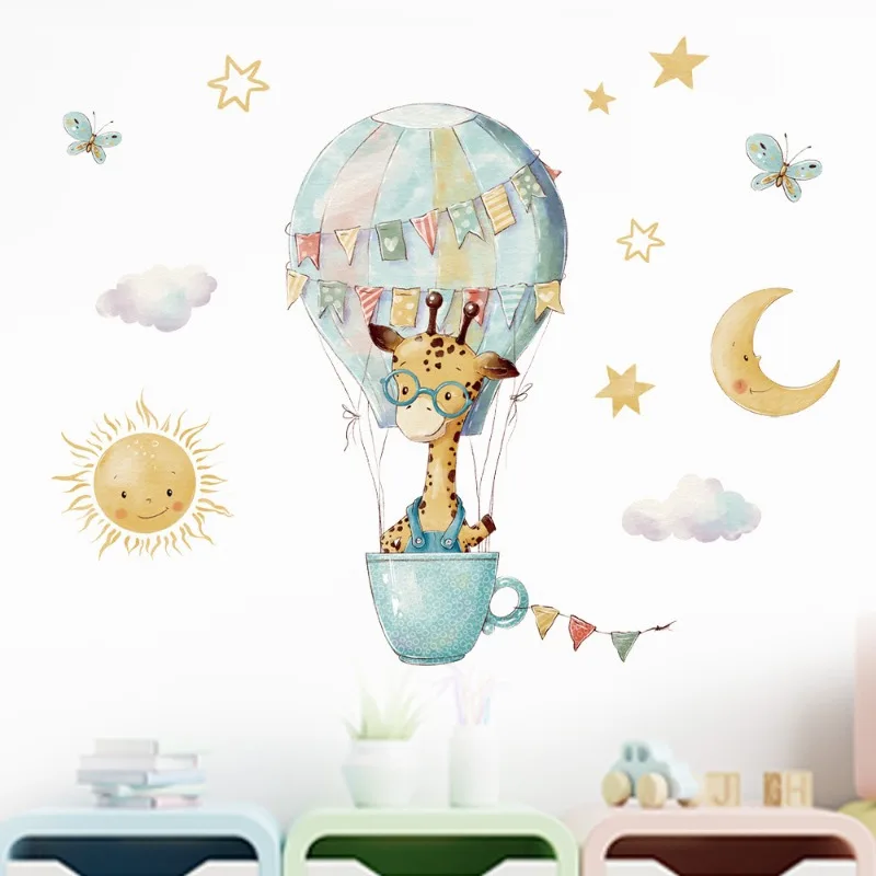 Наклейки на стену с мультяшным – обзор и цена Baby Nursery Wallpaper Girl