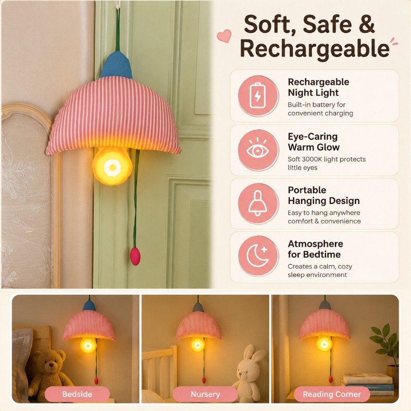 Перезаряжаемый подвесной ночни – обзор и цена Baby Nursery Light Shade