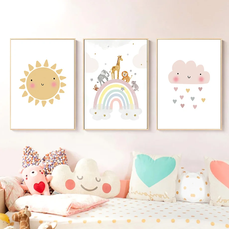 Постеры и принты с изображение – обзор и цена Baby Nursery Art