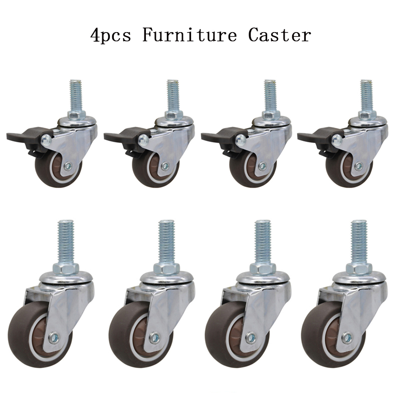 4pcs Furniture Casters Wheels  – обзор и цена Baby Nursery Trolley