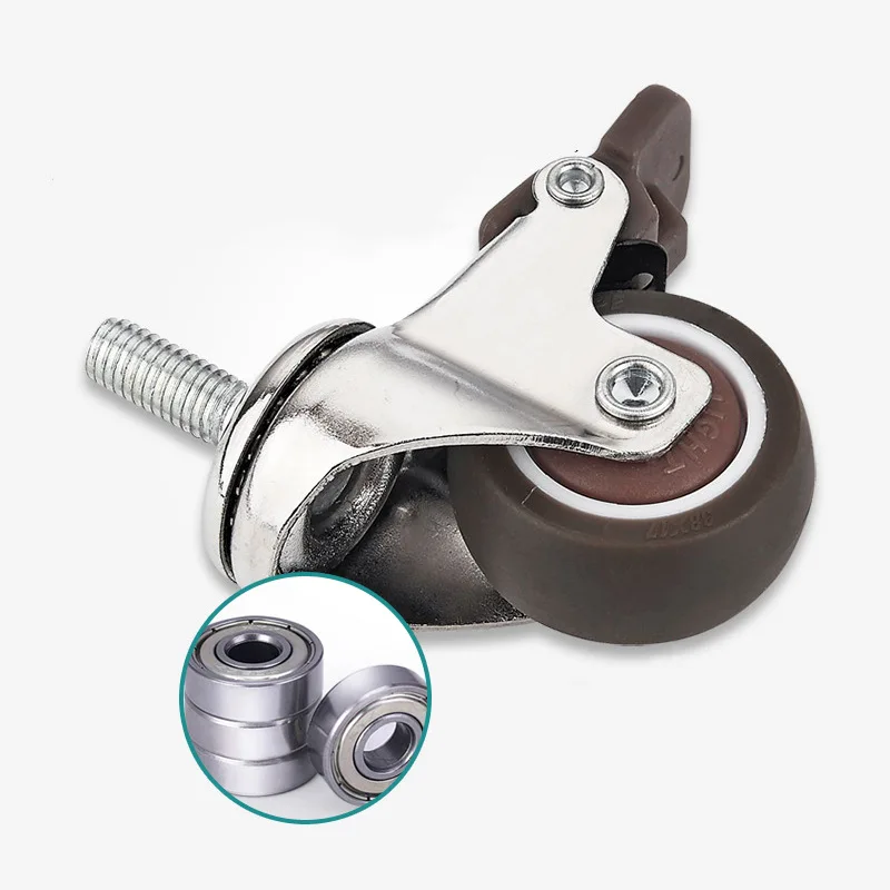 4pcs Furniture Casters Wheels  – обзор и цена Baby Nursery Trolley