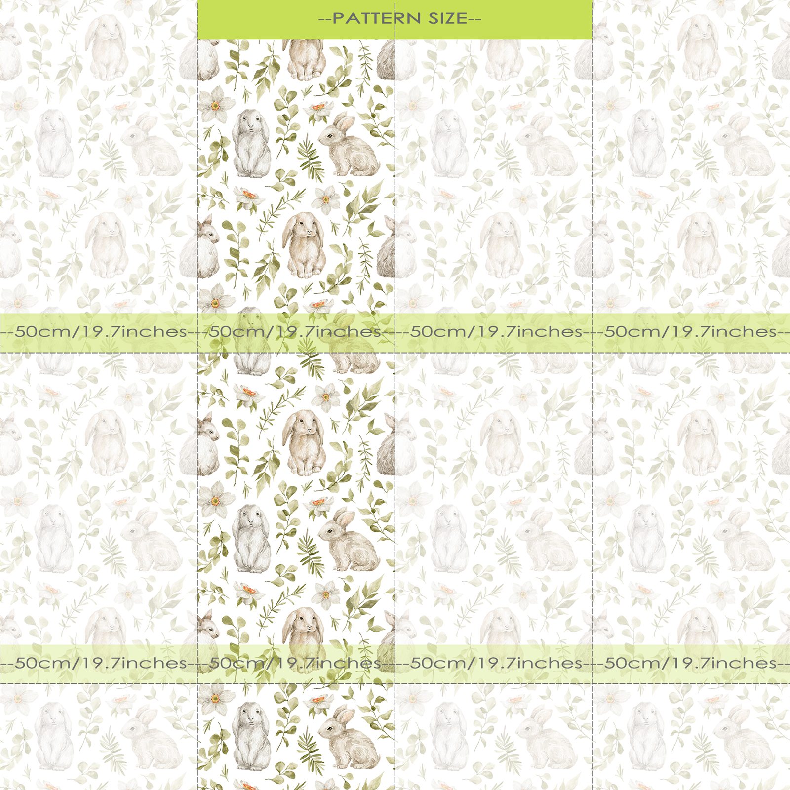 Обои с кроликом, обои для детс – обзор и цена Baby Nursery Wallpaper Girl