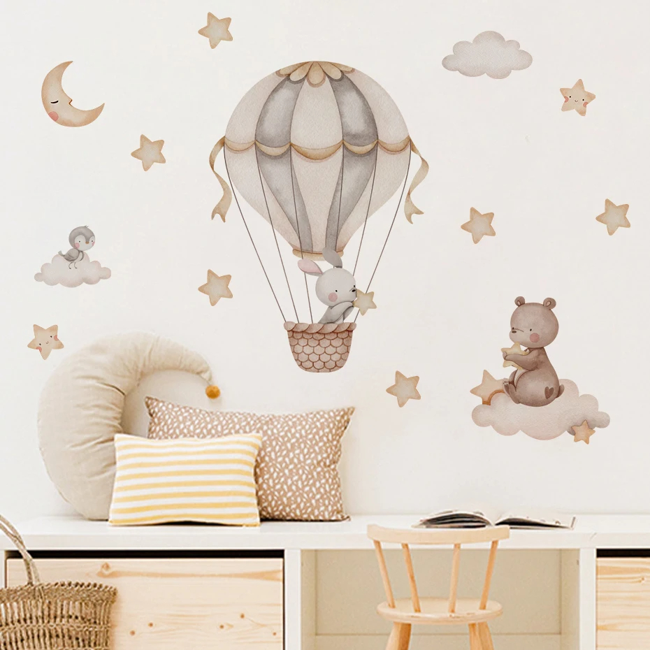 Акварельный медведь, воздушный – обзор и цена Baby Nursery Set Furniture