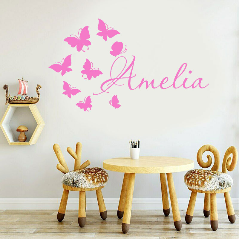 Персонализированное имя девоче – обзор и цена Baby Nursery Wallpaper Girl