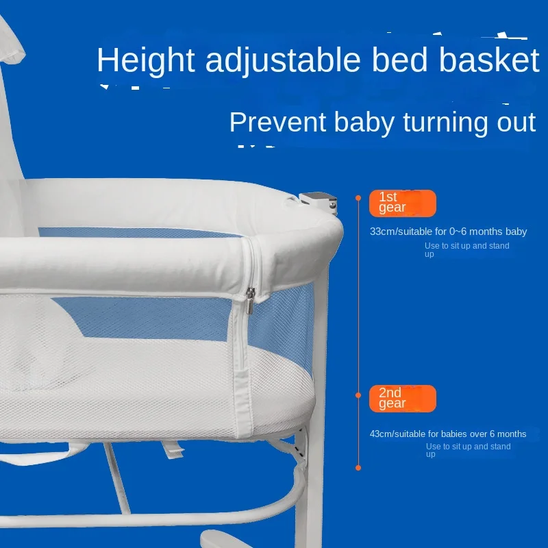 Регулируемая люлька для новоро – обзор и цена Baby Nursery Trolley