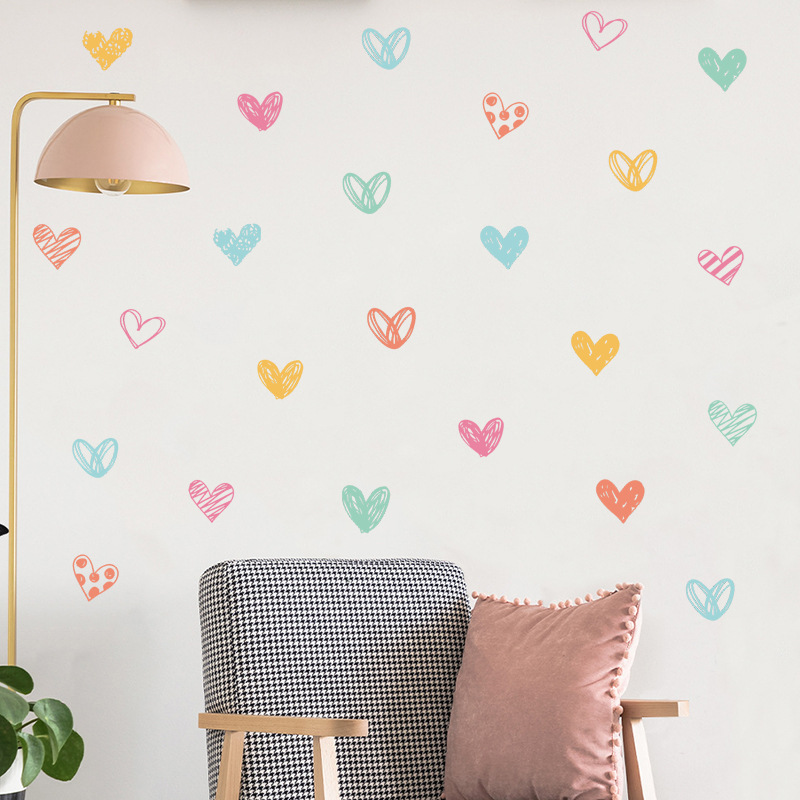 Новые красочные наклейки на ст – обзор и цена Baby Nursery Wallpaper Girl