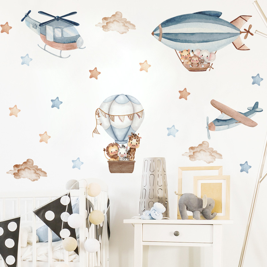 Акварельные животные, воздушны – обзор и цена Baby Nursery Set Furniture