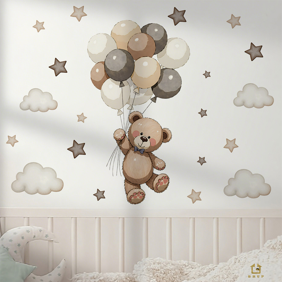 Очаровательные наклейки на сте – обзор и цена Baby Nursery Decor