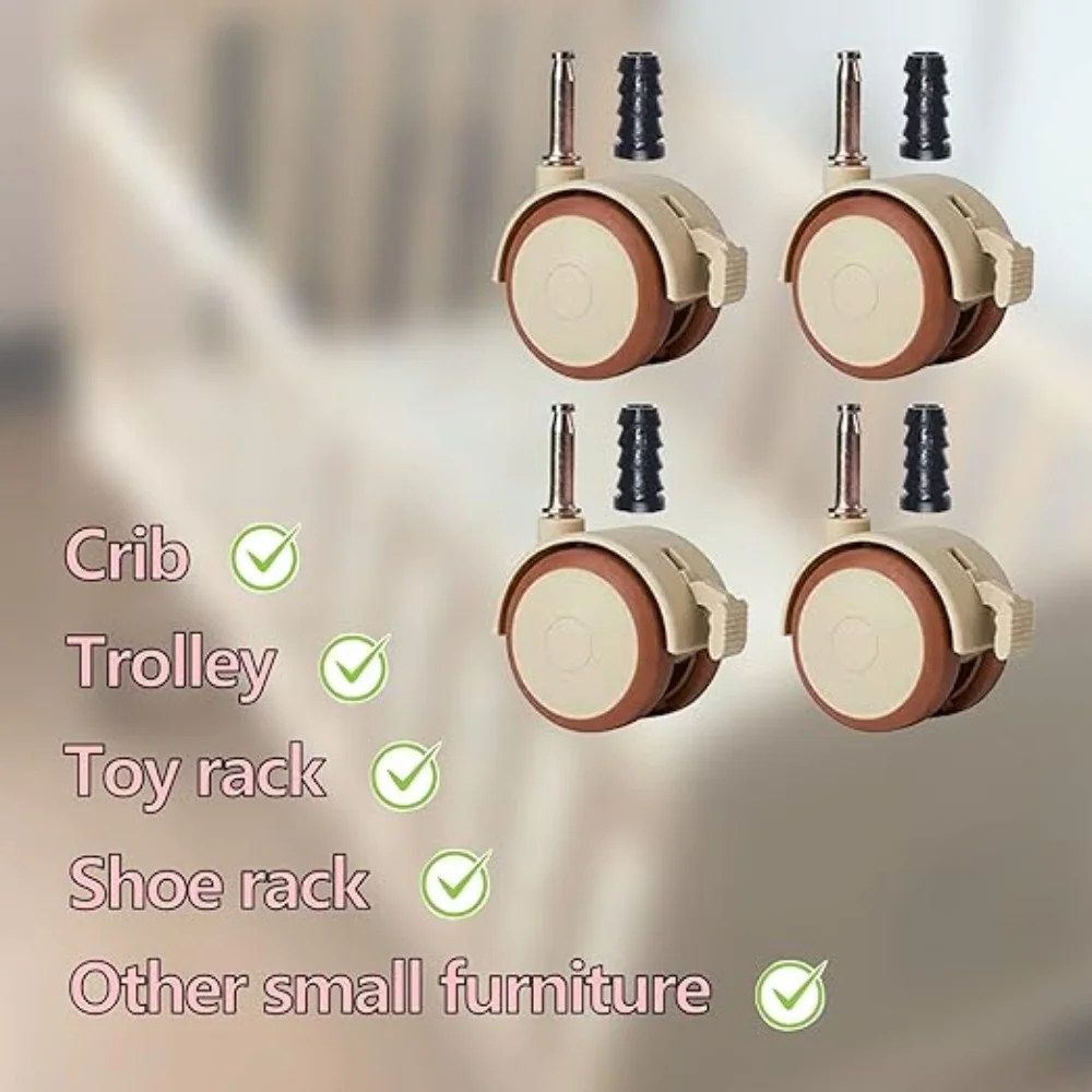 1/4 шт. нейлоновые поворотные  – обзор и цена Baby Nursery Trolley